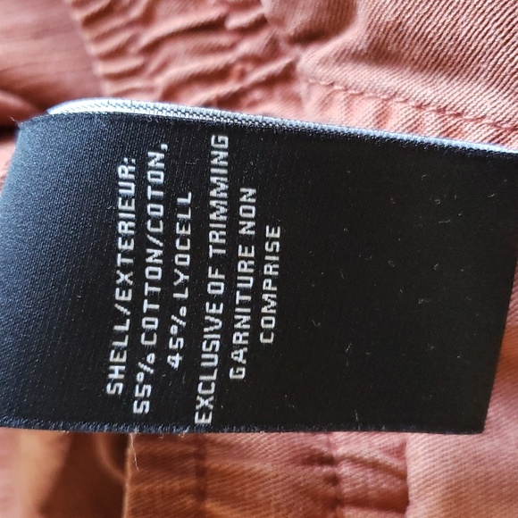 CT712a 7 For all Mankind Ladies Rust Cargo Pant M - Picture 5 of 6